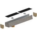 Odwodnienie liniowe betonowe C250 H125 DN100 z odpływem dolnym