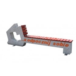 Ławka Betonowa 00456